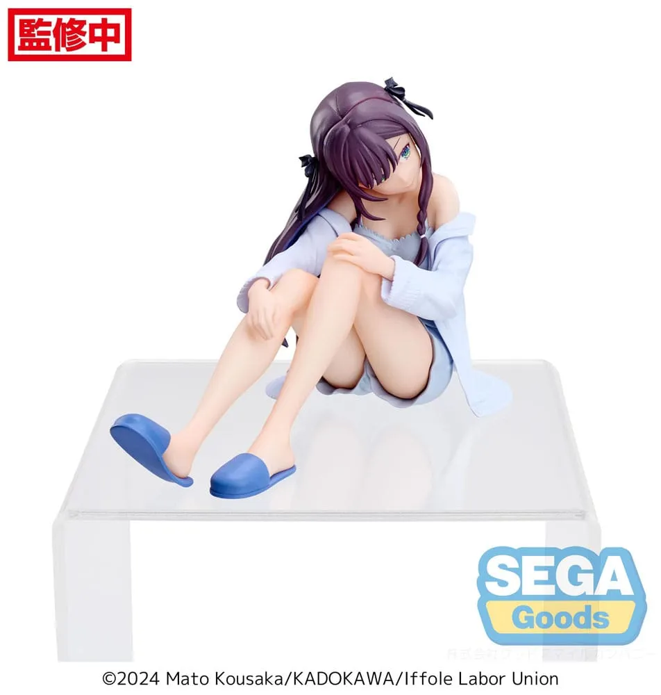I May Be a Guild Receptionist  but I'll Solo Any Boss to Clock Out on Time PM Perching PVC Statue Alina Clover 14 cm